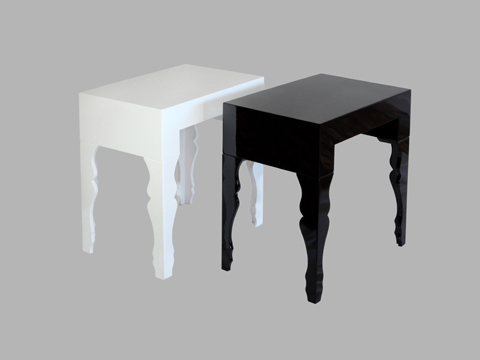 Curved Leg End Tables
