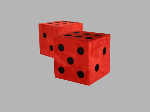 2x2 Dice Cubes